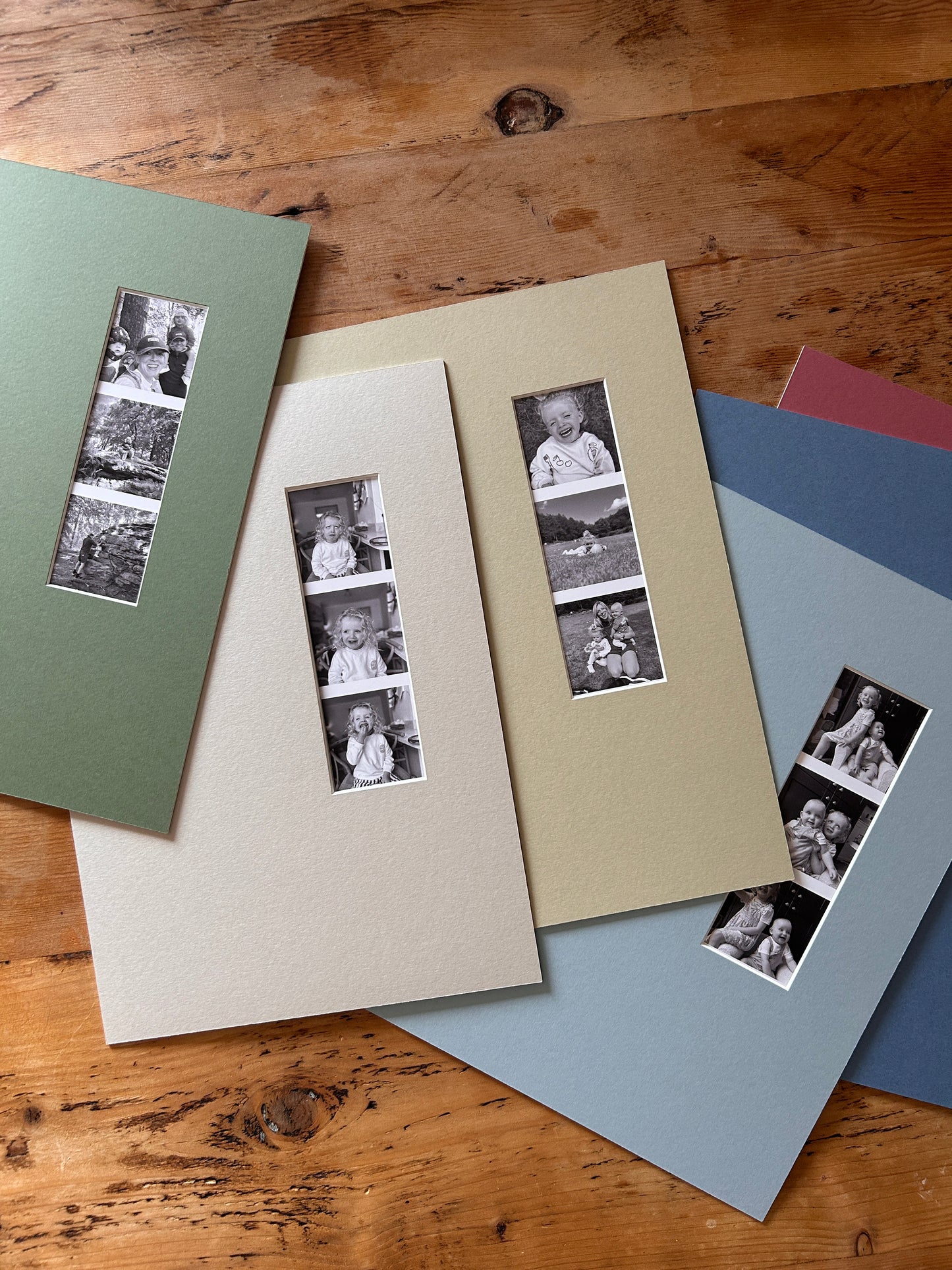 Photobooth / Photo Strip Luxury A4 Mount (With Colour Options)