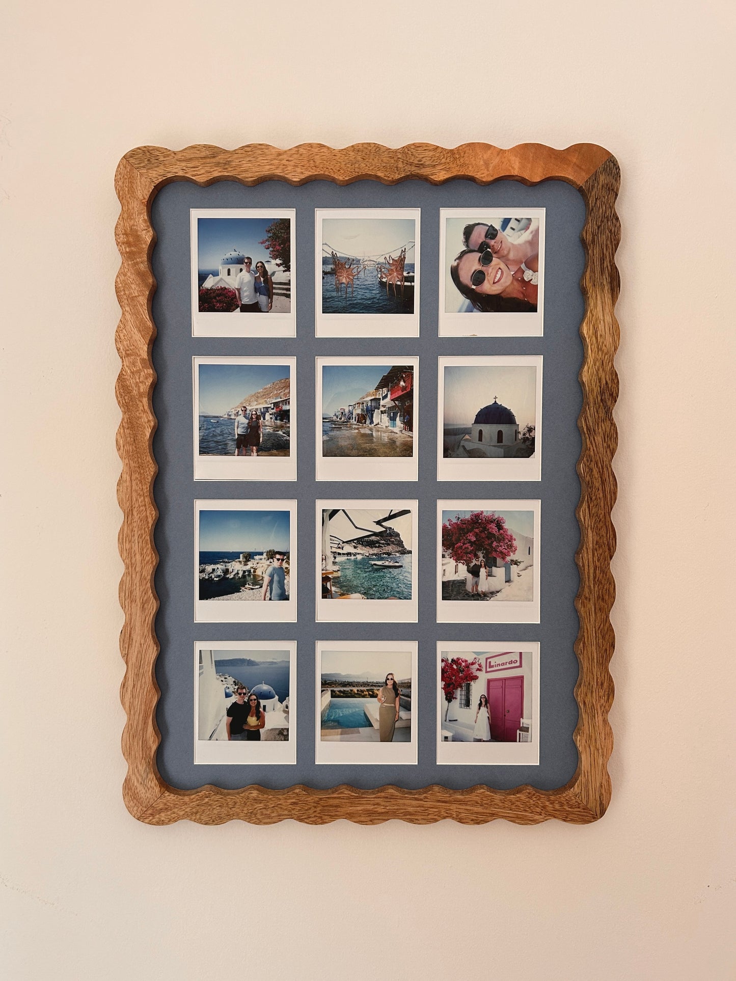 12 x Instax Square Polaroid Luxury A3 Mount (With Colour Options)