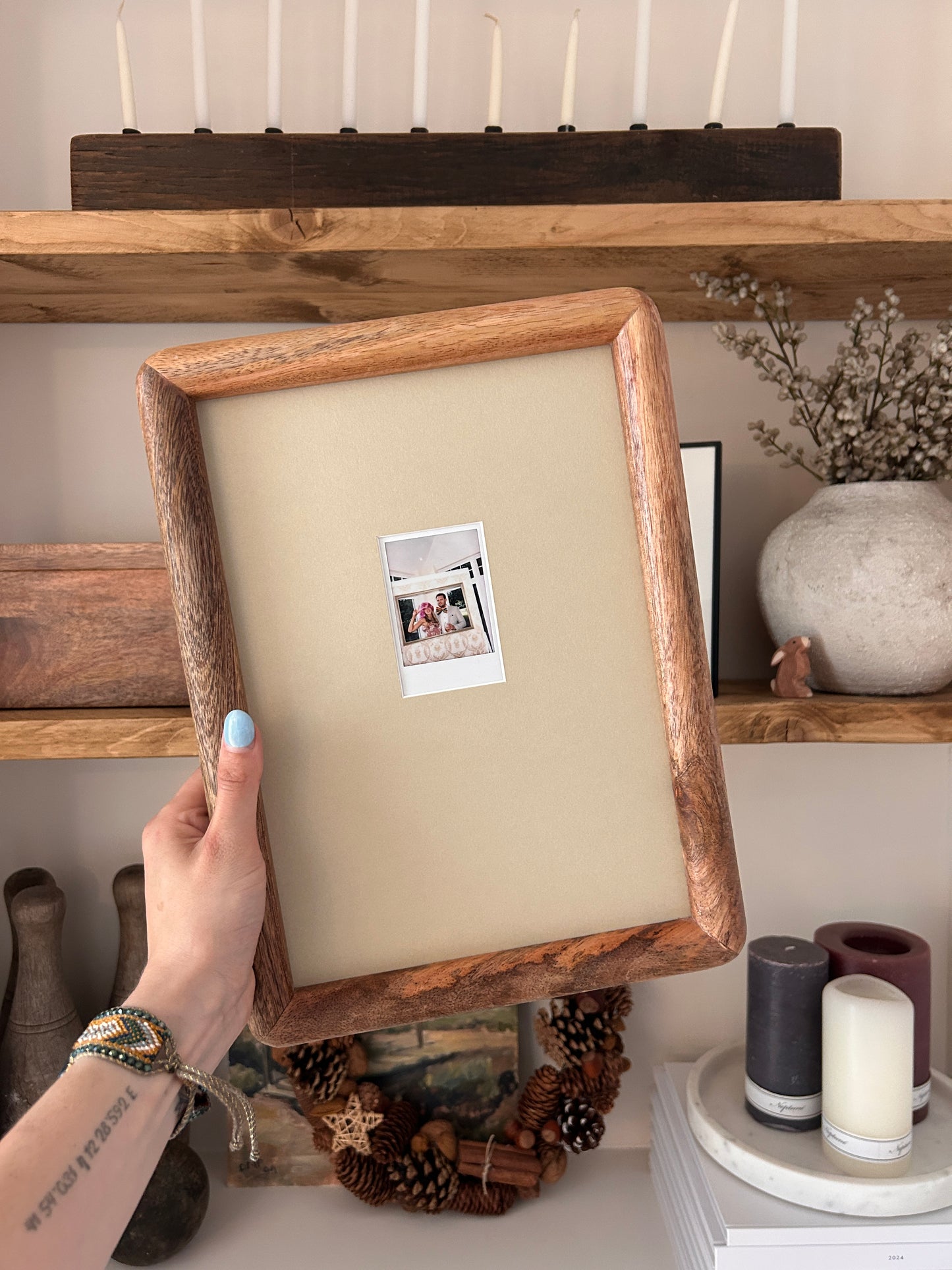 Instax Mini Polaroid Luxury A4 Mount (With Colour Options)