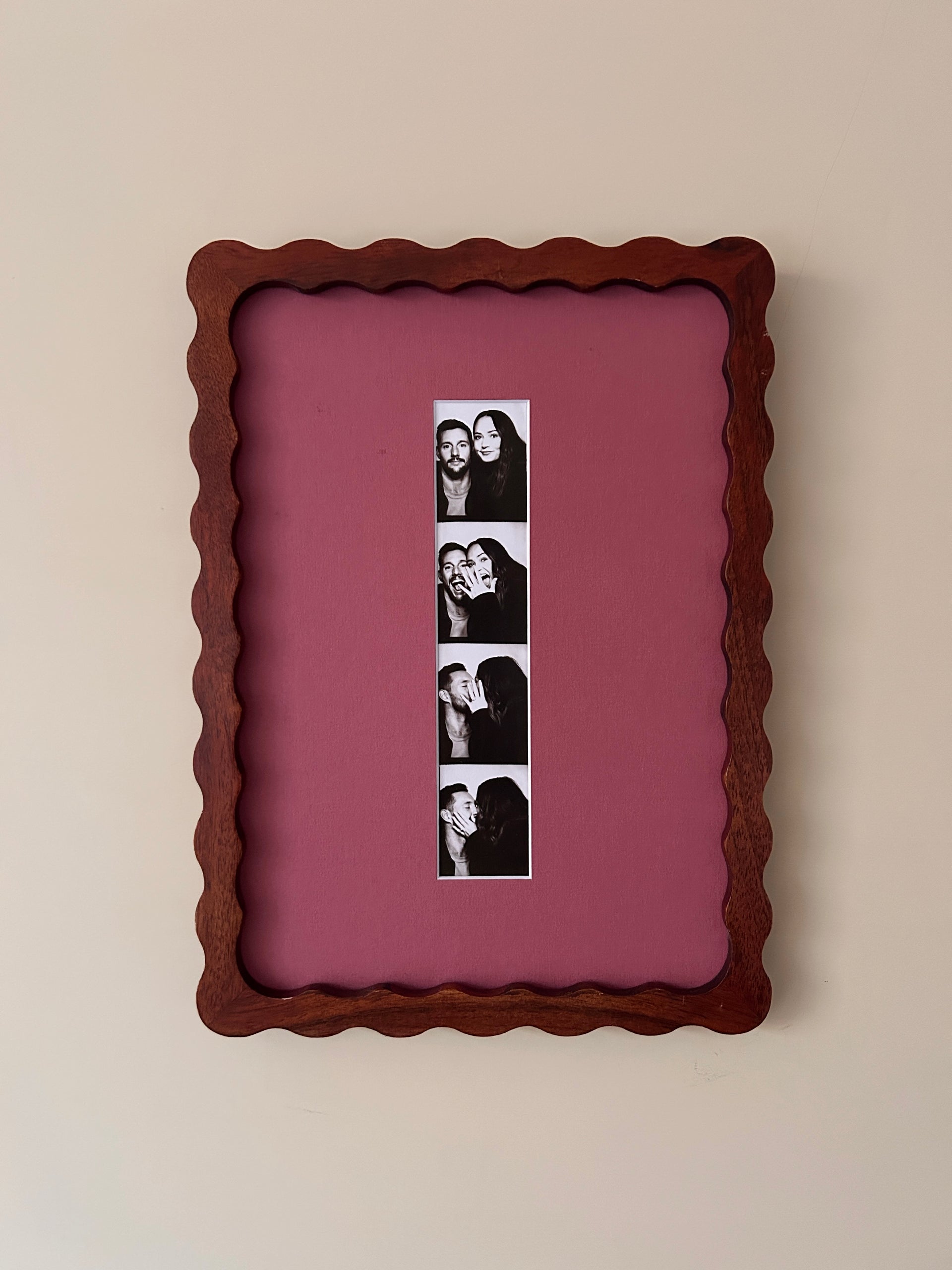 Photobooth / Photo Strip Luxury A4 Mount (With Colour Options) - Dark Green / Single